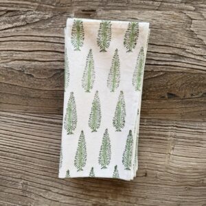 Nordic Spruce set of 4 Napkins