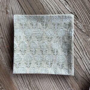 set of 4 sandstone napkins